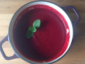moroccan beetroot soup